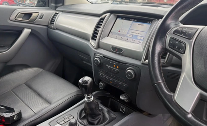 2018 FORD RANGER LIMITED 4X4 DCB TDCI 2.2 DIESEL MANUAL PICK UP, GREY
