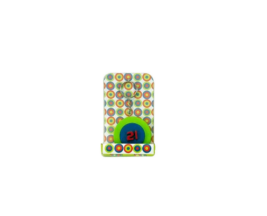 256 X TARGET HAPPY 21ST KEY RING