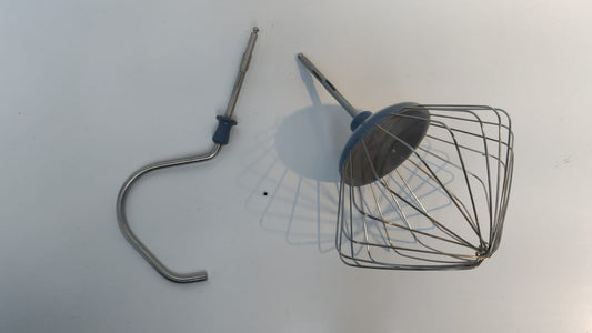 KENWOOD MIXER ATTACHMENTS DOUGH HOOK & WIRE WHISK BEATER SET