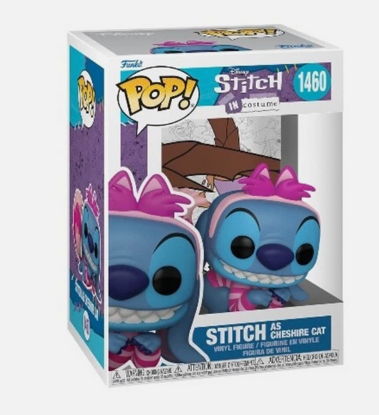 36X NEW FUNKO POP DISNEY: STITCH COSTUME- CHESHIRE