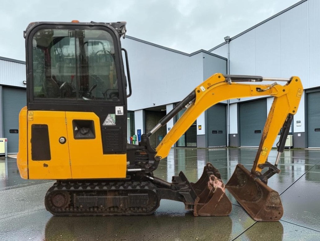 2021 JCB 15C-1 1.6T CAB MINI EXCAVATOR / DIGGER