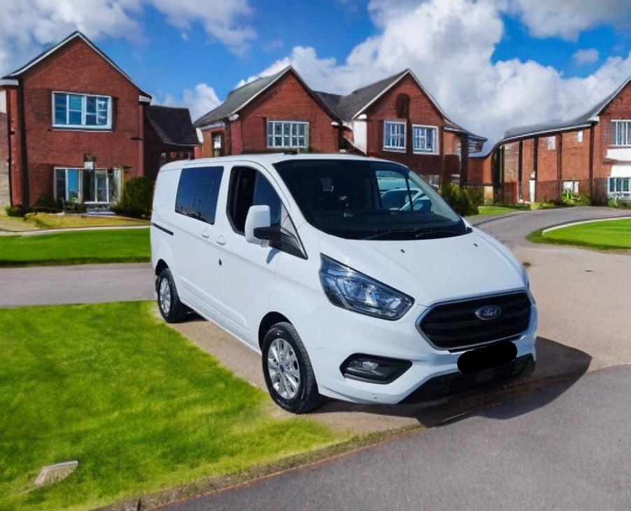 **(ONLY 89K MILEAGE)** 2021 FORD TRANSIT CUSTOM 300LIMITD EBLUE L1H1 1996CC DIESEL MANUAL PANEL VAN