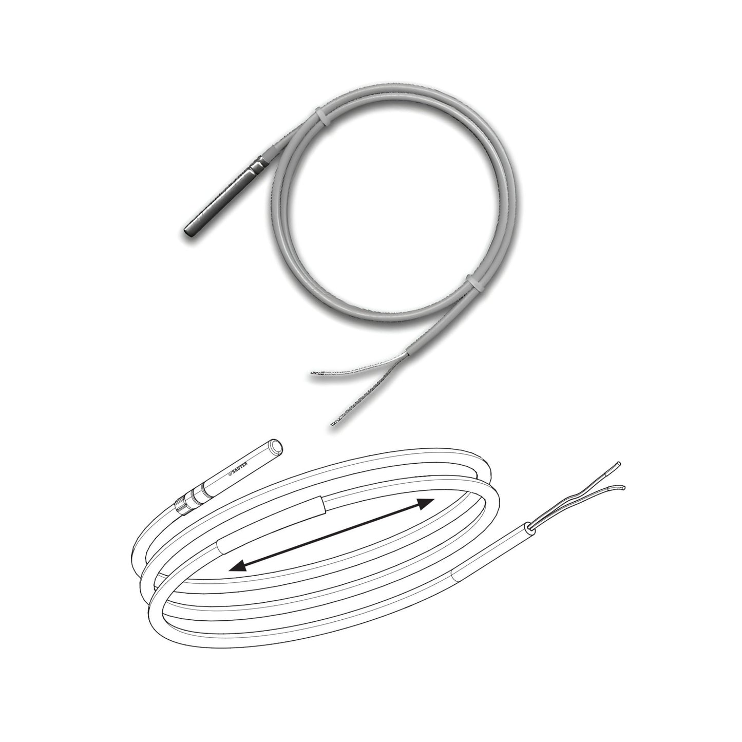 QUANTITY OF SAUTER CABLE TEMPERATURE SENSORS RRP £2520