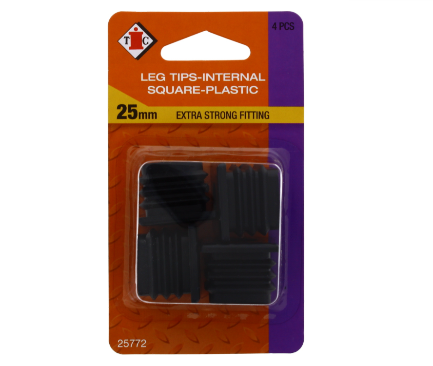 120 X END CLOSURE TIC-1X5/16 BLACK