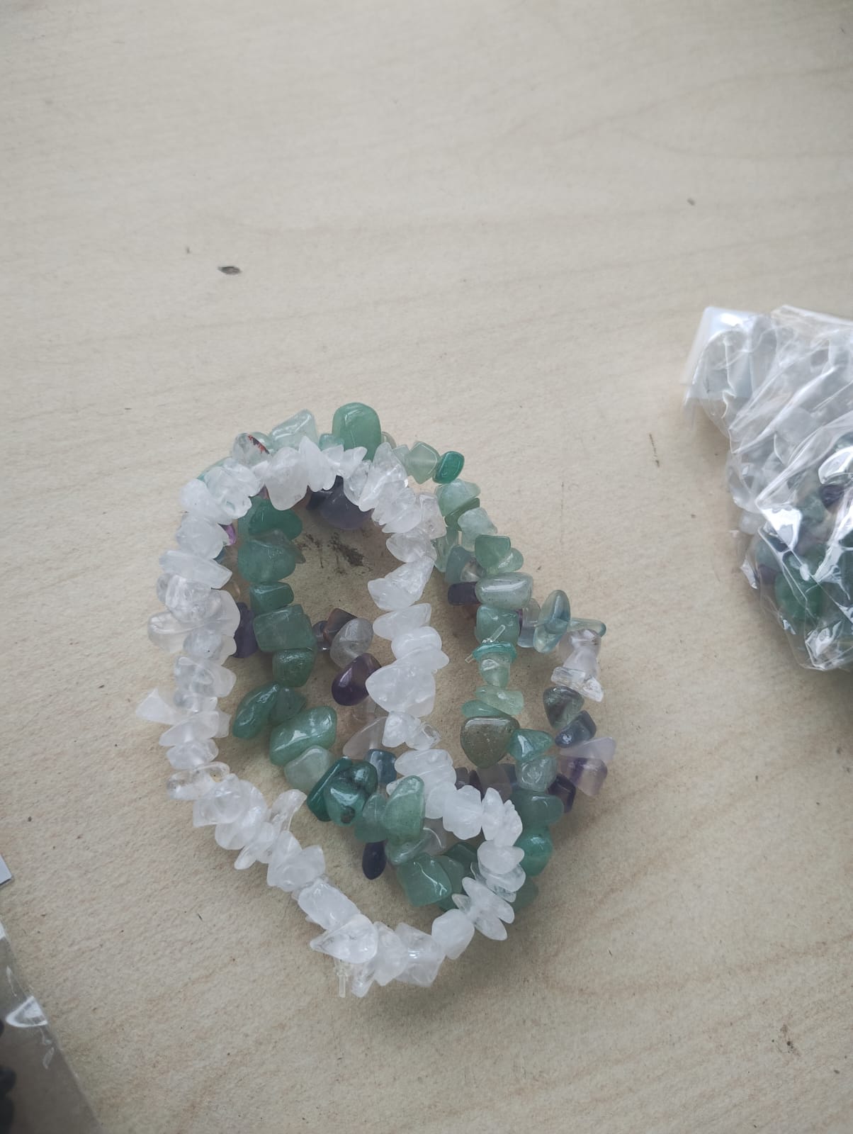 MIXED CRYSTAL CHIP TRIPLE SET JOBLOT OF 11 PACKS - BRAND NEW