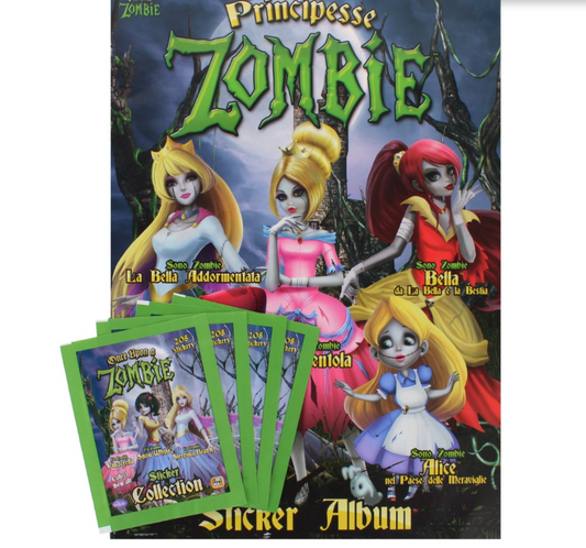 110 X ZOMBIE STICKER ALBUM BOOK ITALIAN