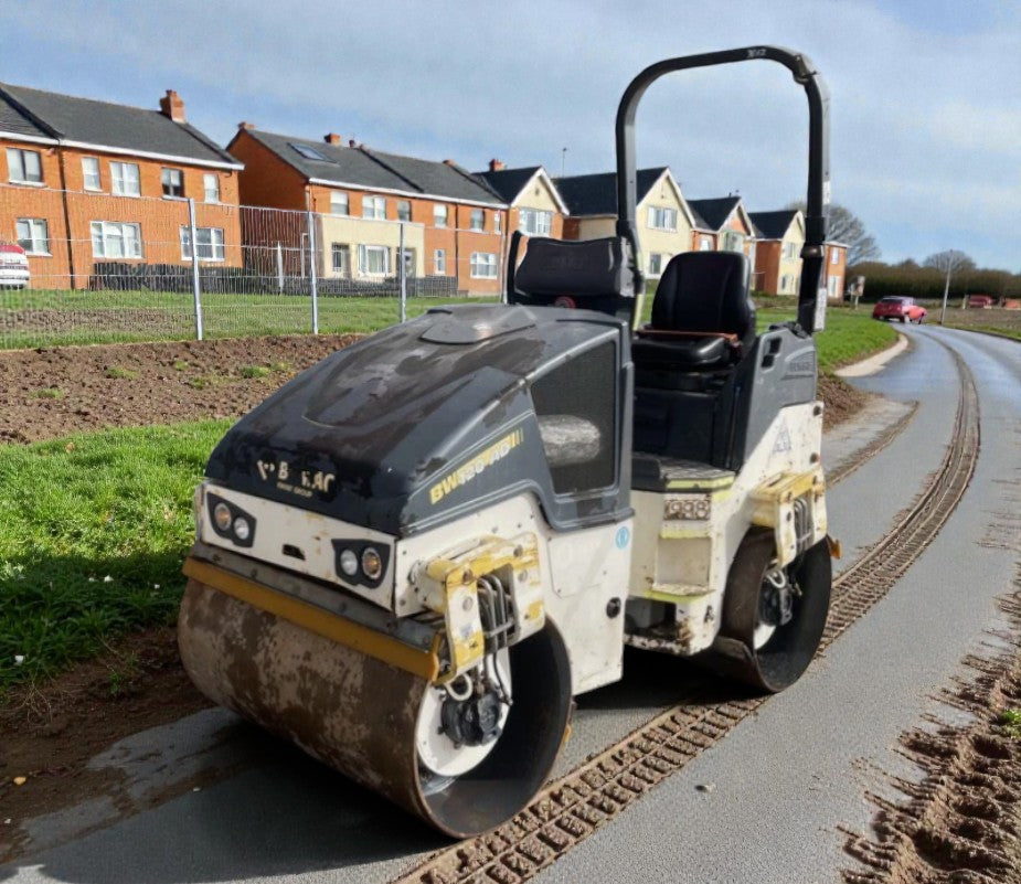 2016 BOMAG BW120 AD-5 – 3T DOUBLE DRUM VIBRATING ROLLER