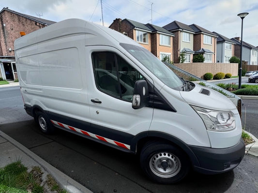 **(ONLY 65K MILEAGE)** 2015 FORD TRANSIT 350 L2H3 2198CC DIESEL MANUAL PANEL VAN IN WHITE