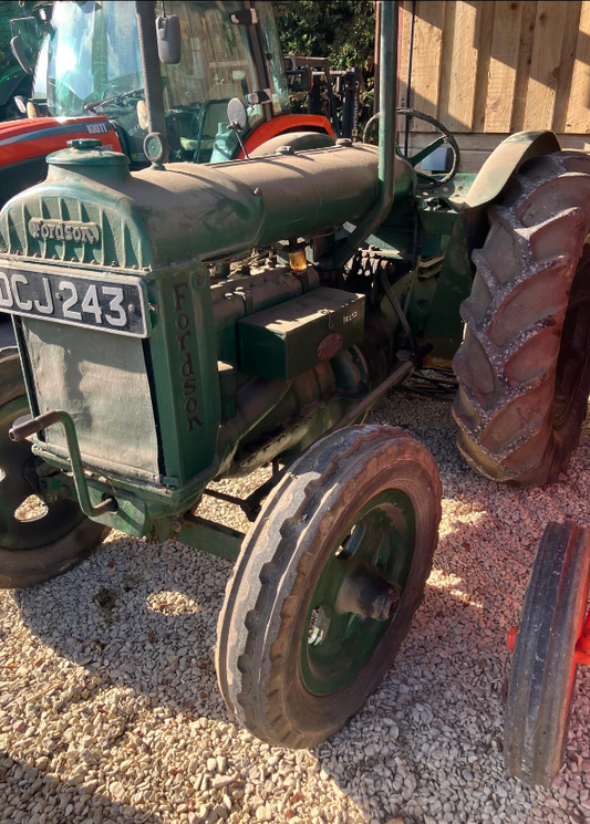 FORDSON STANDARD TRACTOR WITH WINCH
