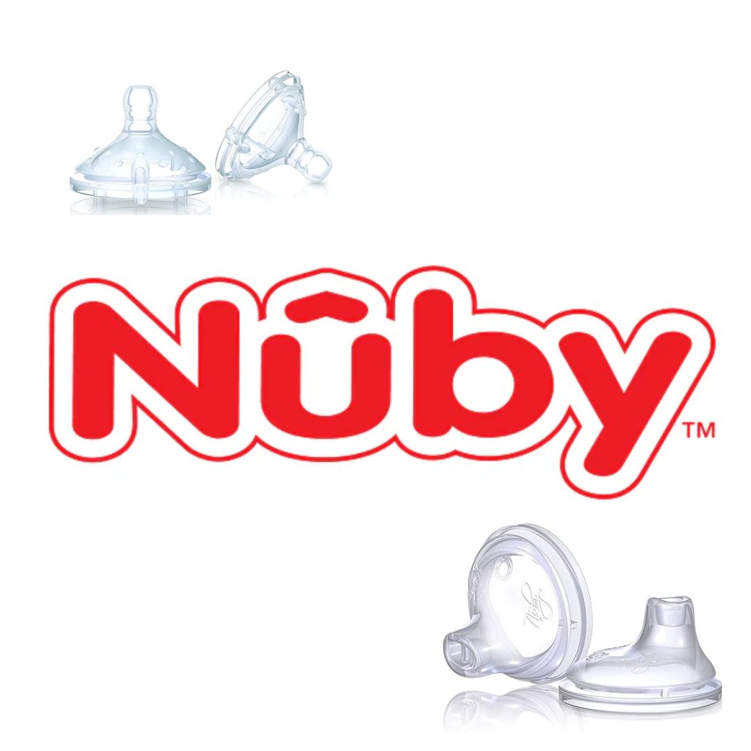 ASSORTMENT OF NUBY TEATS FOR NUBY BOTTLES, MIX OF 1000 PCS