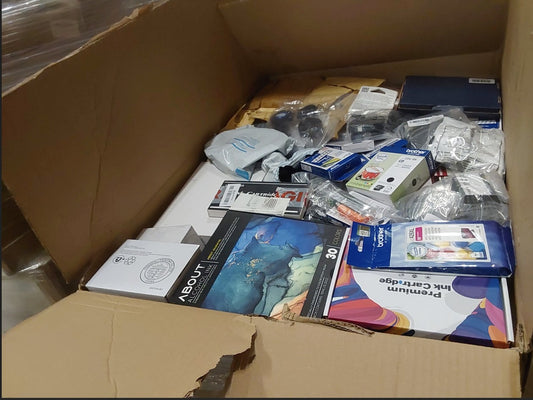 BOX OF CONTAINING APROX. 200X OF INK CARTRIDGES RRP:£1000