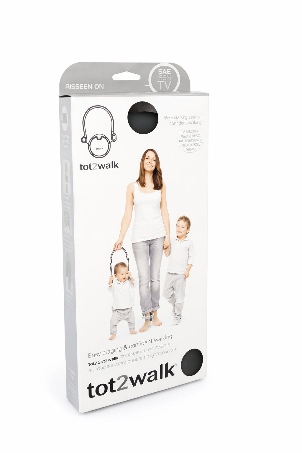 72X NEW TOT2WALK WALKING AID FOR BABIES SILVER