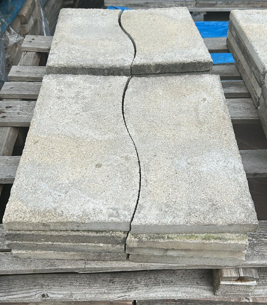 32X WAVY STONE TILES