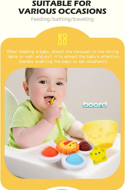 SUCTION SPINNER TOYS - QTY 560 PCS - PRICE RRP 8.99