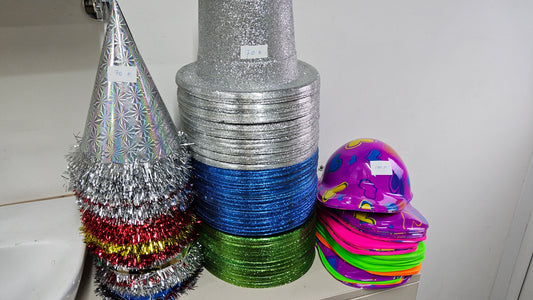 310PC CARNIVAL HATS ASSORTED