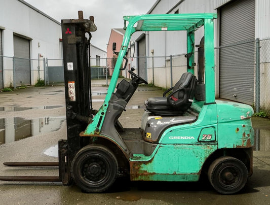 2019 MITSUBISHI DIESEL FORKLIFT FD25NT