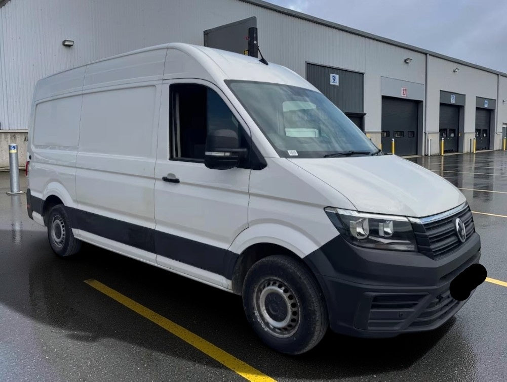 2020 VOLKSWAGEN CRAFTER CR35 TRENDLINE TDI L2H2 1968CC DIESEL MANUAL PANEL VAN, WHITE