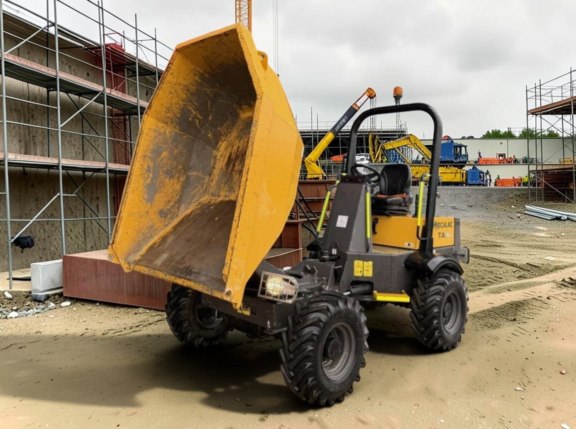 2024 MECALAC TA3SH 3 TON SWIVEL TIP DUMPER