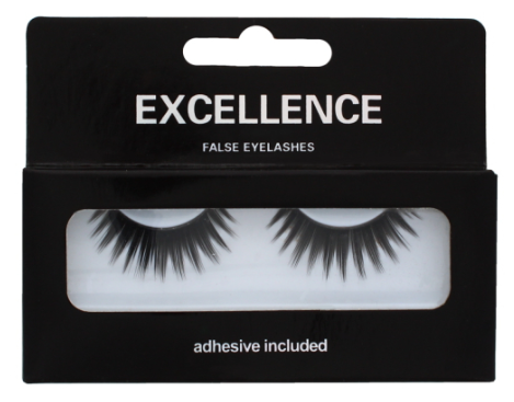 48 X EXCELLENCE FALSE EYELASHES BLACK