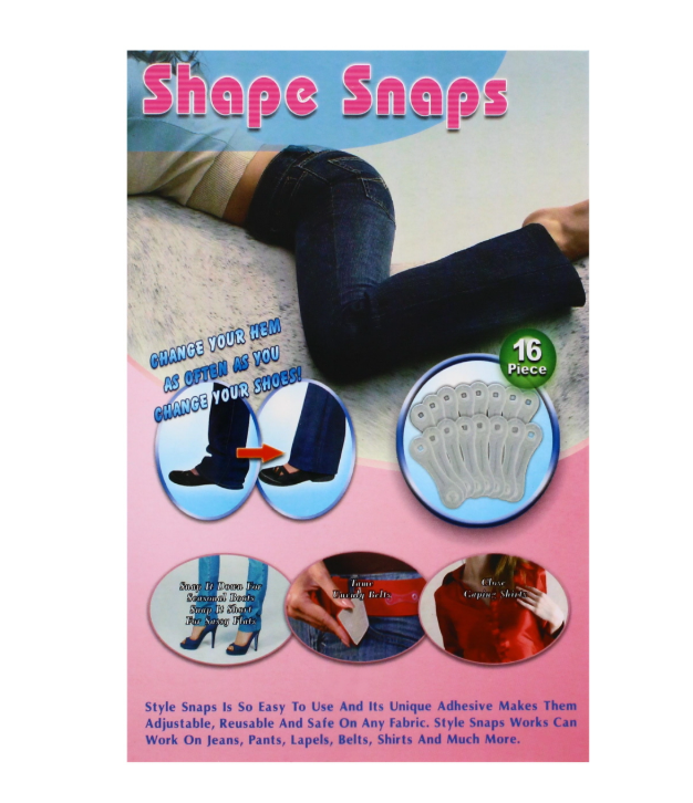 96 X SHAPE SNAPS HEM