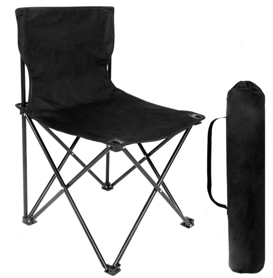 20X NEW STEEL OXFORD CAMPING CHAIR WITH CARRY BAG