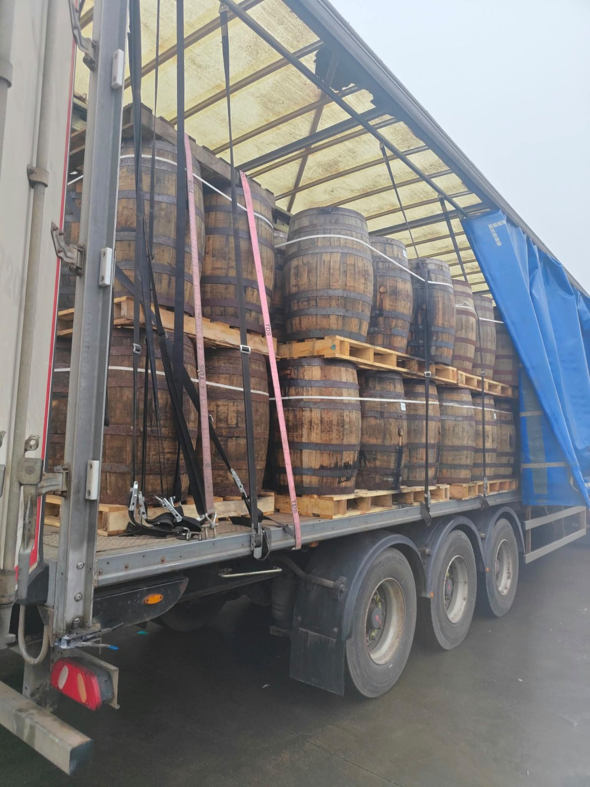 25 X GENUINE USED WHISKY BARRELS / OAK CASKS – BULK TRADE JOB LOT / RESALE / LANDSCAPING
