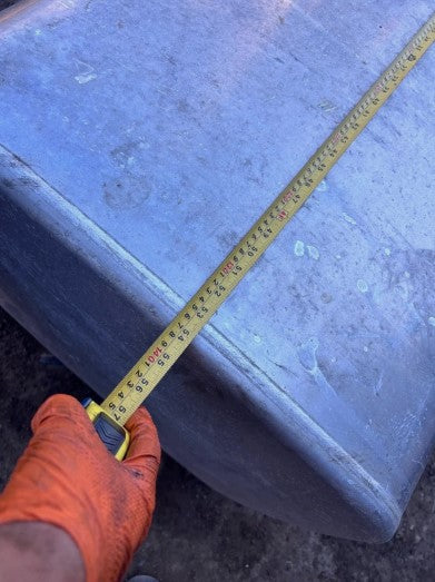 ALUMINIUM SQUARE DIESEL OIL DERV TANK FOR LORRY / TRUCK / WAGON