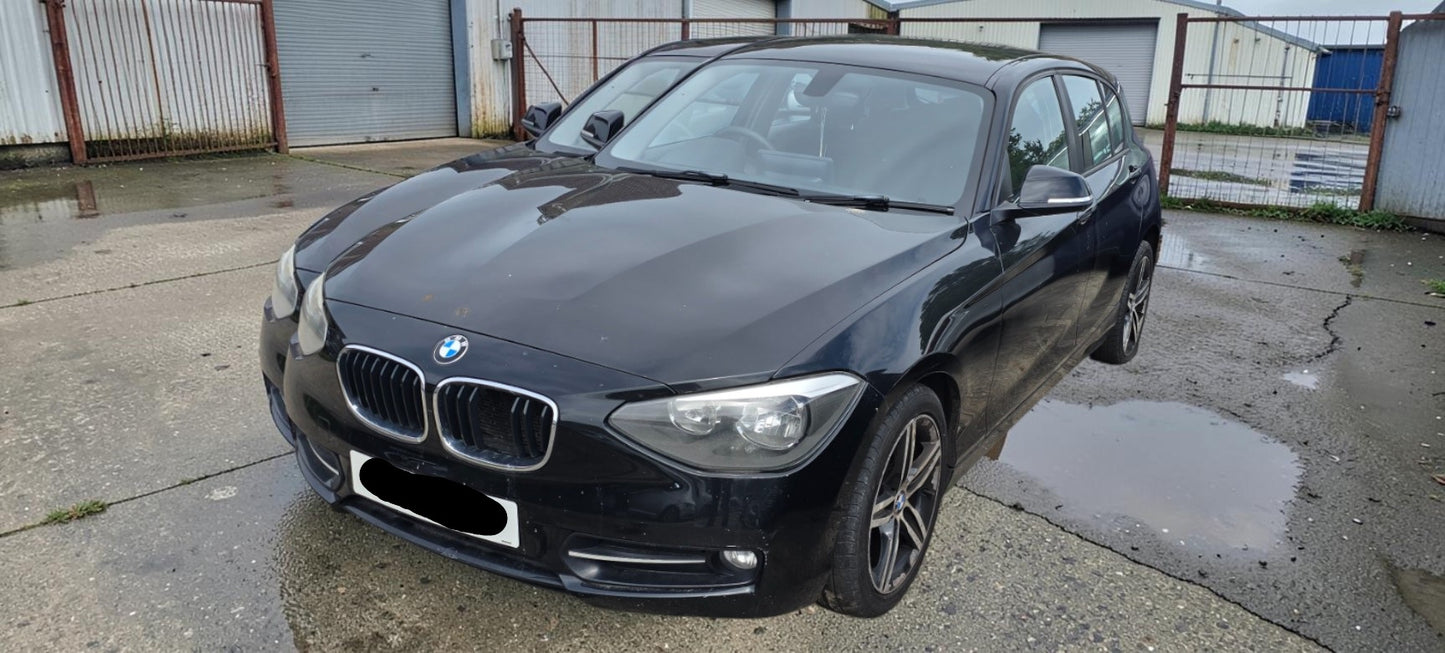 2011 BMW 116D SPORT 1995CC MANUAL DIESEL HATCHBACK IN BLACK
