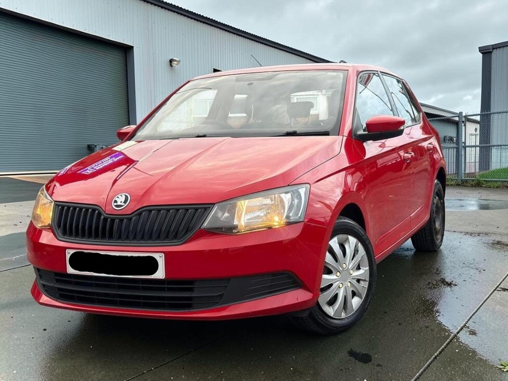 2015 SKODA FABIA S MPI 1.0L PETROL MANUAL RED HATCHBACK >>--NO VAT ON HAMMER--<<