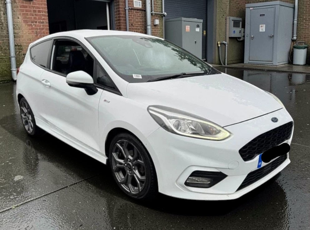 **(ONLY 66K MILEAGE)** 2018 FORD FIESTA ST-LINE X TURBO 999CC PETROL >>--NO VAT ON HAMMER--<<