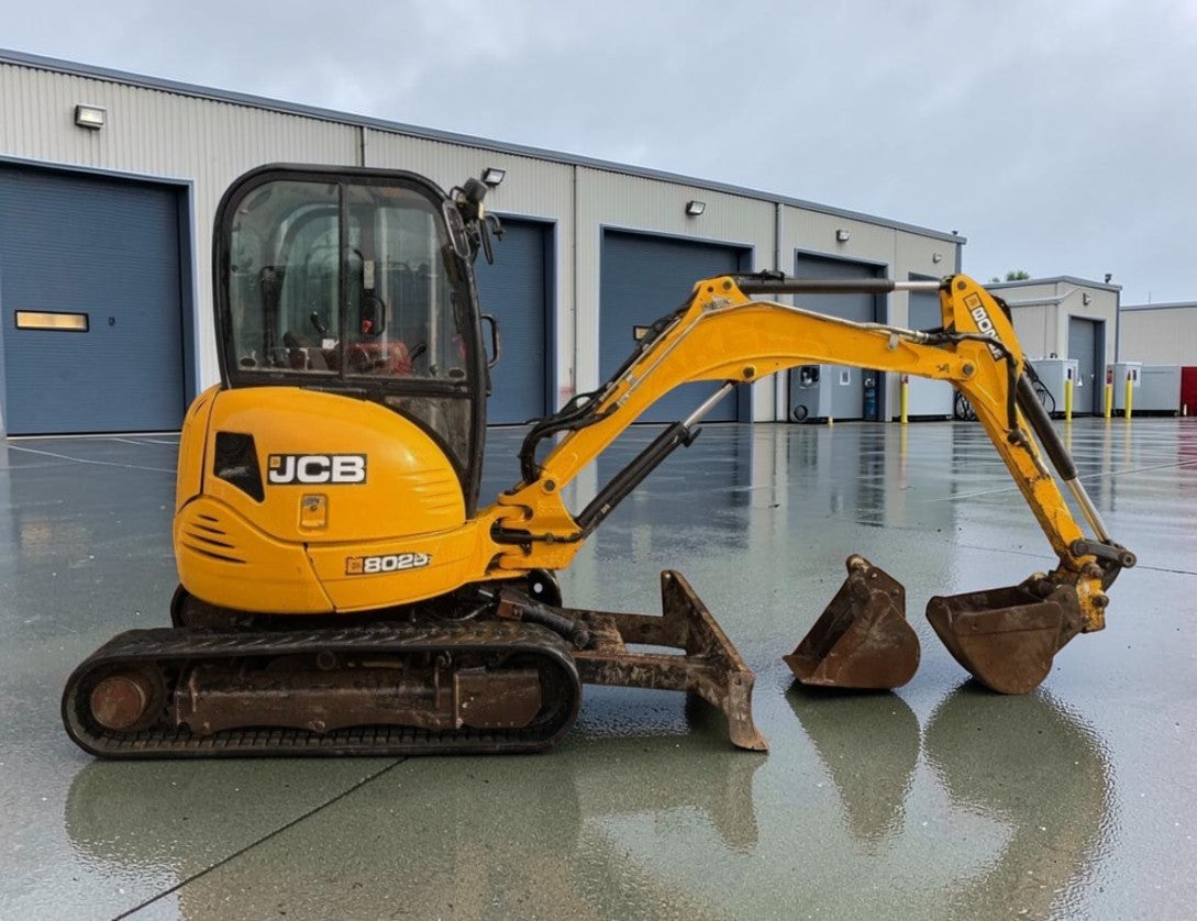 2019 JCB 8025 ZTS 2.9T MINI EXCAVATOR DIGGER – QUICK HITCH, 2 BUCKETS