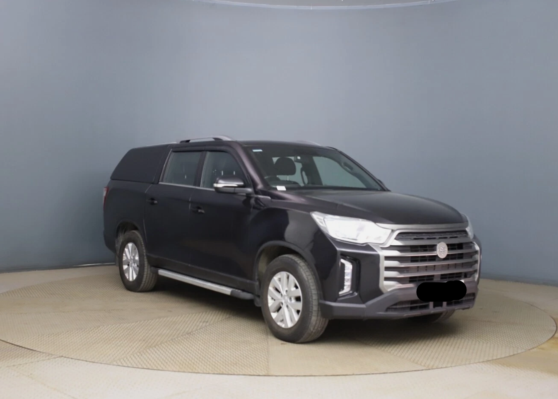 2021 SSANGYONG MUSSO REBEL AUTO 2.2 DIESEL AUTOMATIC PICK UP BLACK