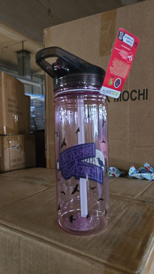 1 PALLET – 100 X WEDNESDAY ADAMS HYDRATION BOTTLES, LICENSED PRODUCT, NEW WITH TAGS