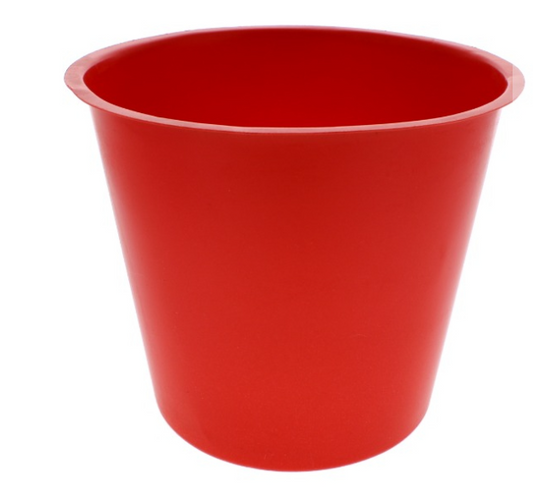 350 X PLANT POT RED- MEDIUM