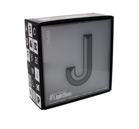 120 X ALPHABET LIGHT UP BOX J
