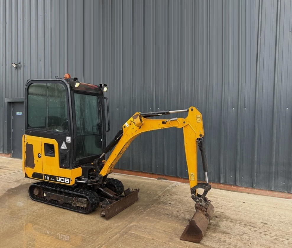 2020 JCB 16C-1 1.7T MINI EXCAVATOR / DIGGER – CAB