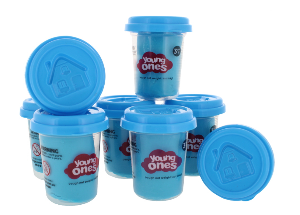 600 X YOUNG ONES DOUGH LARGE BLUE