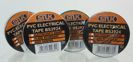 200 X PVC ELECTRICAL TAPE BROWN