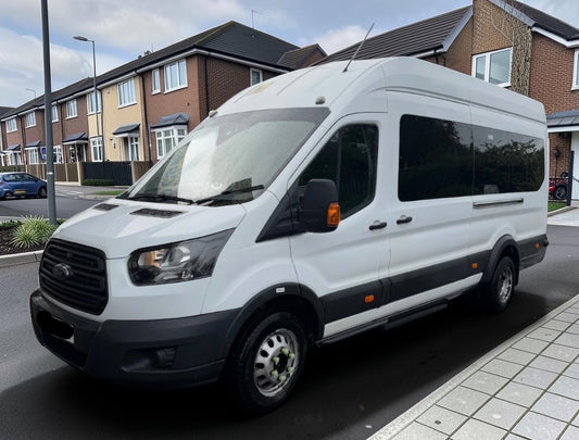 2018 FORD TRANSIT 460 ECONETIC TECH 2.2 DIESEL MANUAL MINIBUS IN WHITE