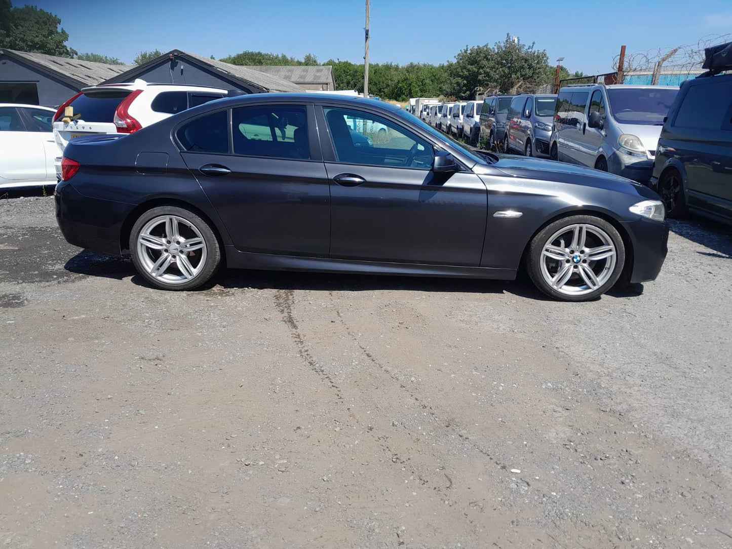 2011 BMW 535D M SPORT AUTO 2993CC DIESEL SALOON IN GREY >>--NO VAT ON HAMMER--<<