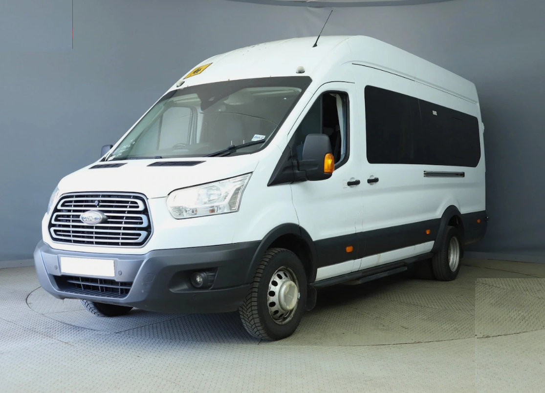 **(ONLY 98K MILEAGE)** 2018 FORD TRANSIT 2.2 TDCI 125BHP L4H3 17 SEAT MINIBUS