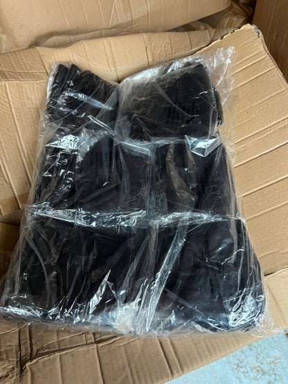 1000 INDIVIDUALLY SEALED FACE MASKS REUSABLE WASHABLE BLACK FACE MASKS