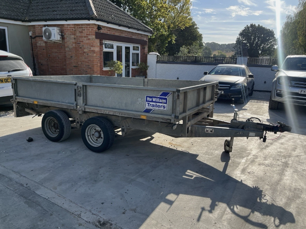 IFOR WILLIAMS LM106 10X6FT FLATBED DROPSIDE TRAILER >>--NO VAT ON HAMMER--<<