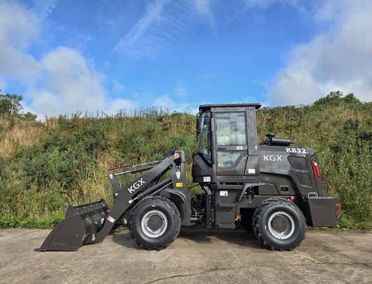 NEW KGX K832 WHEELED LOADER – 56HP