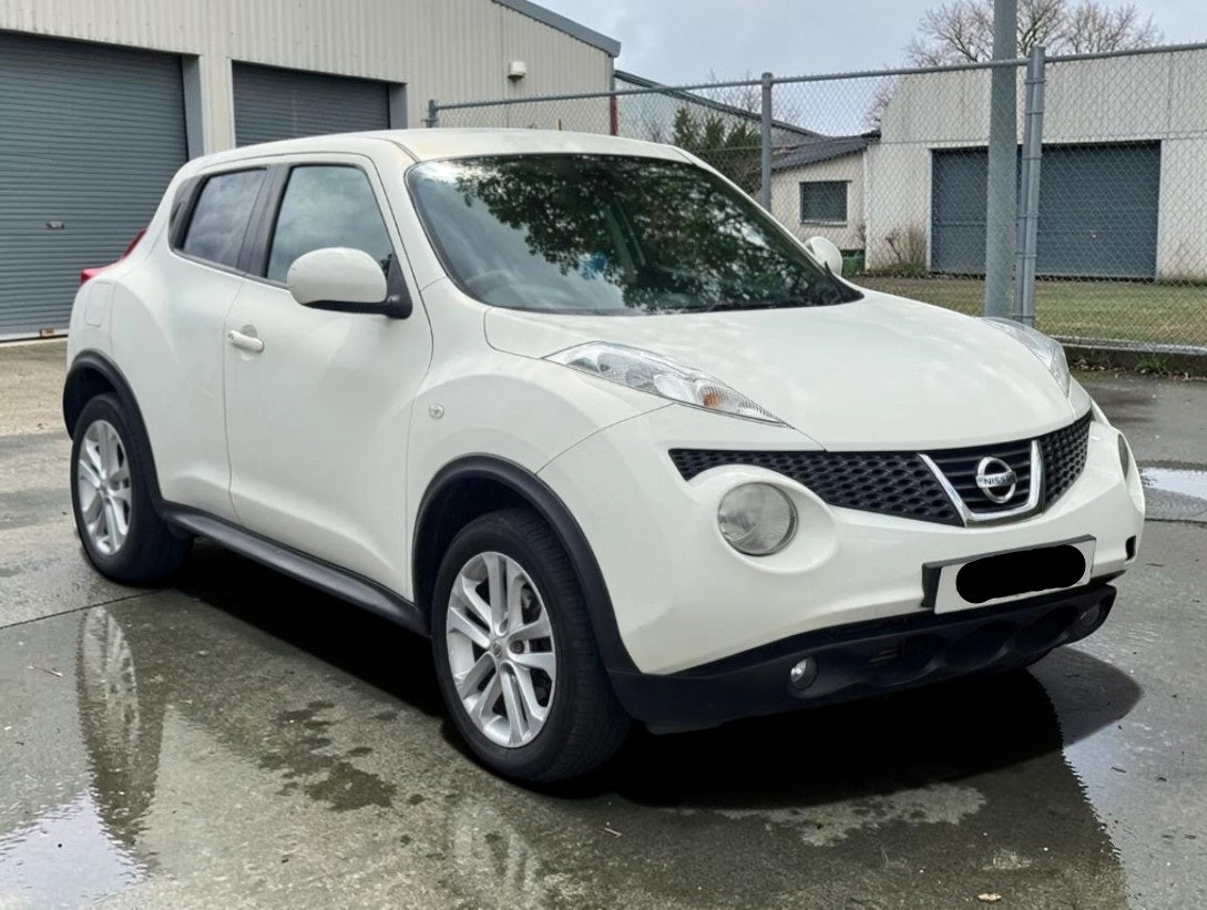 **(ONLY 71K MILEAGE)**2011 NISSAN JUKE TEKNA DCI 1.5 DIESEL MANUAL WHITE >>--NO VAT ON HAMMER--<<