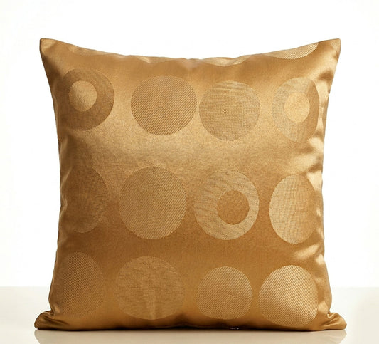 X160 PREMIUM CORAL ORANGE CUSHION COVERS CIRCLE DESIGN 16X16" 40X40 CM HIDDEN ZIP