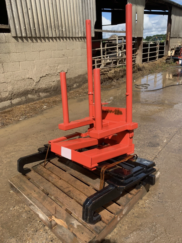 NEW HALLAM BARREL GRAB FOR JCB TELEHANDLER
