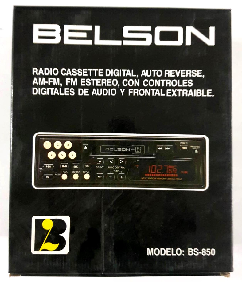 8 X BELSON RADIO CASSETTE DIGITAL