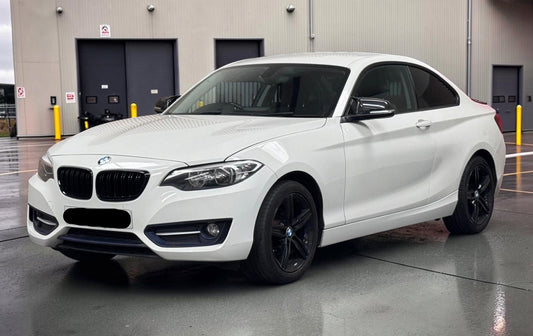 **(ONLY 108K MILEAGE)** 2016 BMW 218I SPORT AUTO 1.5L PETROL COUPE WHITE >>--NO VAT ON HAMMER--<<