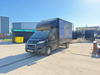 2018 PEUGEOT BOXER DIGITAL ADVERTISING VAN – TWIN SIDE + REAR LED SCREENS - READY MADE BUSINESS